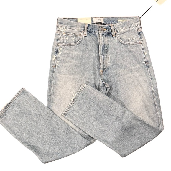 Citizens Of Humanity Charolette Crop In Hot Spring NWT Size 26 - Picture 1 of 11